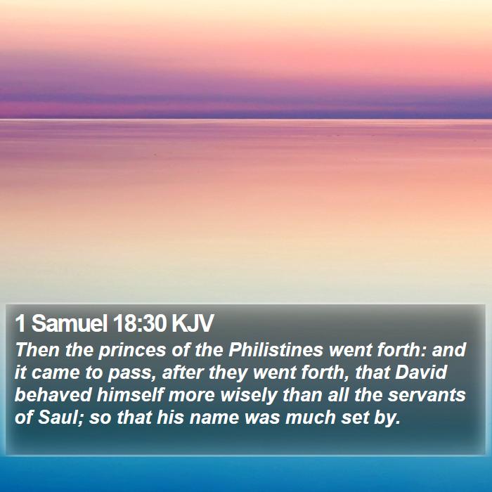 1 Samuel 18 Scripture Images 1 Samuel Chapter 18 KJV