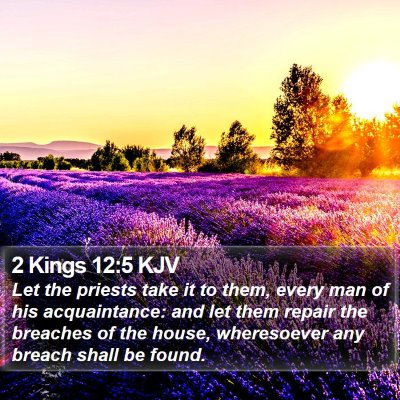 2 Kings 12:5 KJV Bible Verse Image