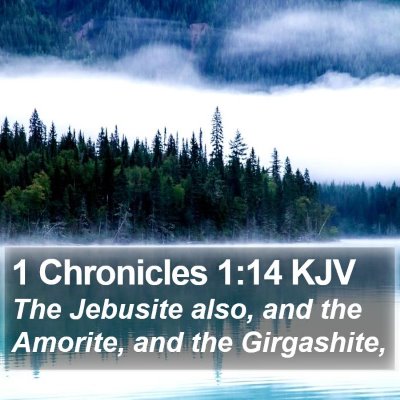 1 Chronicles 1:14 KJV Bible Verse Image