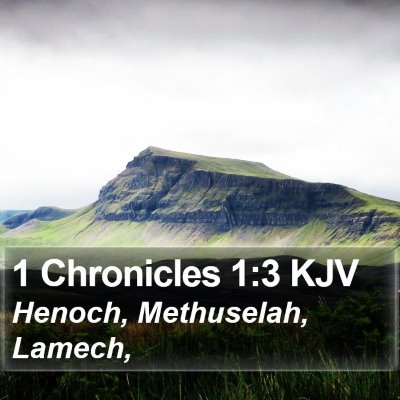1 Chronicles 1:3 KJV Bible Verse Image