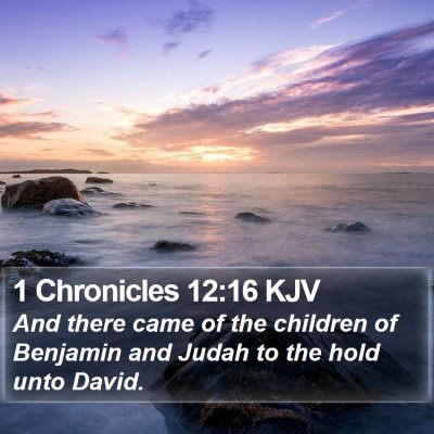 1 Chronicles 12:16 KJV Bible Verse Image