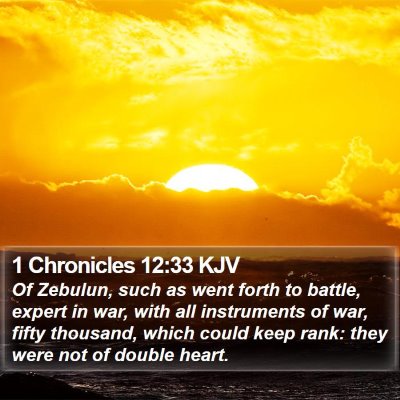1 Chronicles 12:33 KJV Bible Verse Image