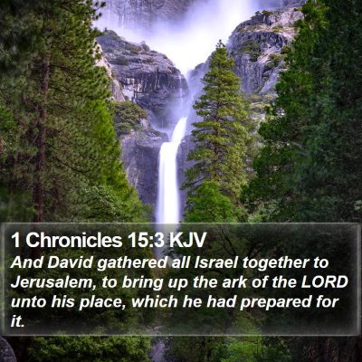 1 Chronicles 15:3 KJV Bible Verse Image