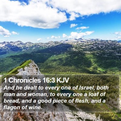 1 Chronicles 16:3 KJV Bible Verse Image