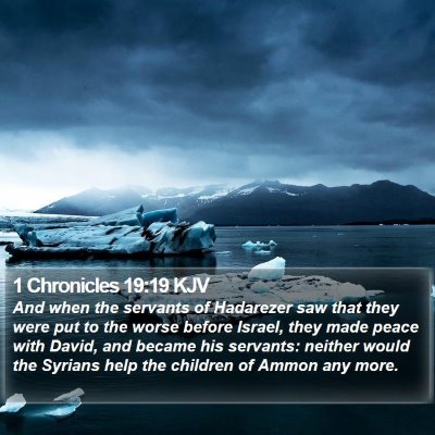1 Chronicles 19:19 KJV Bible Verse Image