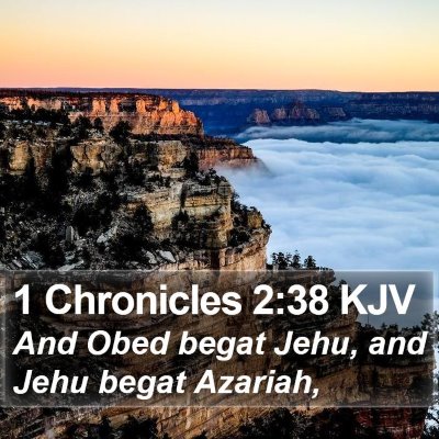 1 Chronicles 2:38 KJV Bible Verse Image