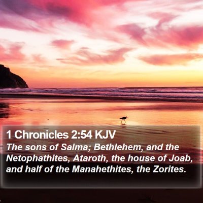 1 Chronicles 2:54 KJV Bible Verse Image