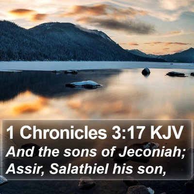 1 Chronicles 3:17 KJV Bible Verse Image
