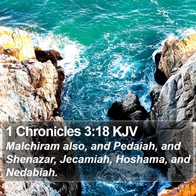 1 Chronicles 3:18 KJV Bible Verse Image