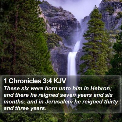 1 Chronicles 3:4 KJV Bible Verse Image