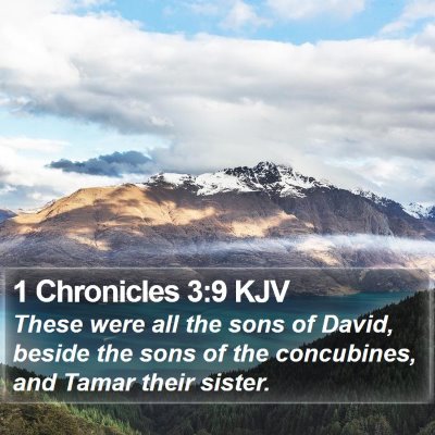 1 Chronicles 3:9 KJV Bible Verse Image