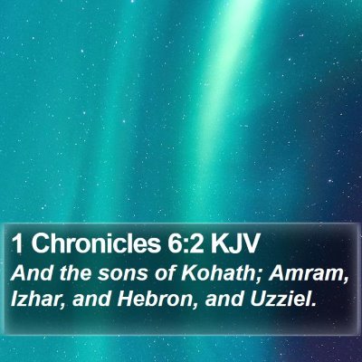 1 Chronicles 6:2 KJV Bible Verse Image