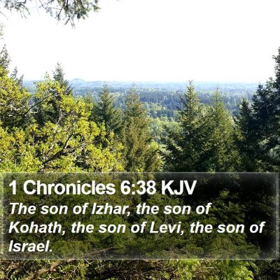 1 Chronicles 6:38 KJV Bible Verse Image