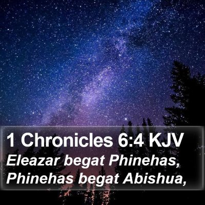 1 Chronicles 6:4 KJV Bible Verse Image