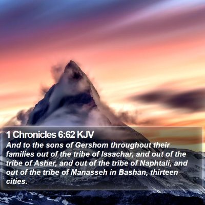 1 Chronicles 6:62 KJV Bible Verse Image