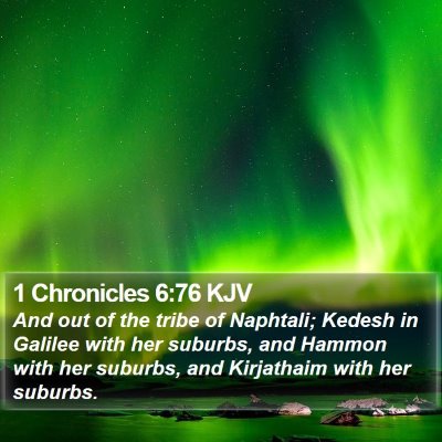 1 Chronicles 6:76 KJV Bible Verse Image