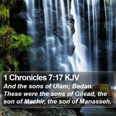1 Chronicles 7:17 KJV Bible Verse Image