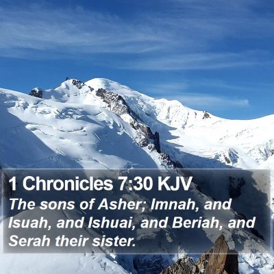 1 Chronicles 7:30 KJV Bible Verse Image