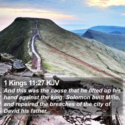 1 Kings 11:27 KJV Bible Verse Image