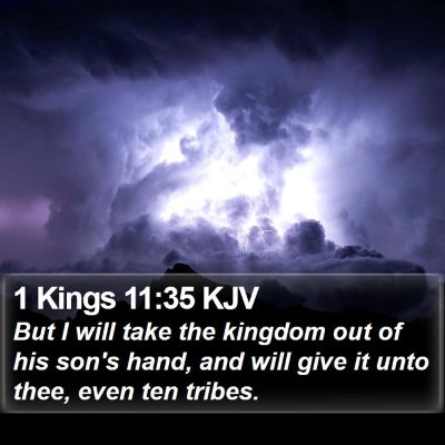 1 Kings 11:35 KJV Bible Verse Image