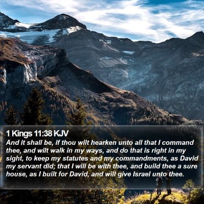 1 Kings 11:38 KJV Bible Verse Image