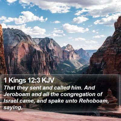 1 Kings 12:3 KJV Bible Verse Image