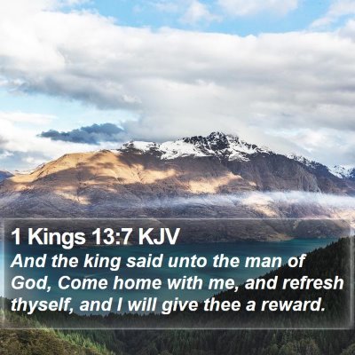 1 Kings 13:7 KJV Bible Verse Image