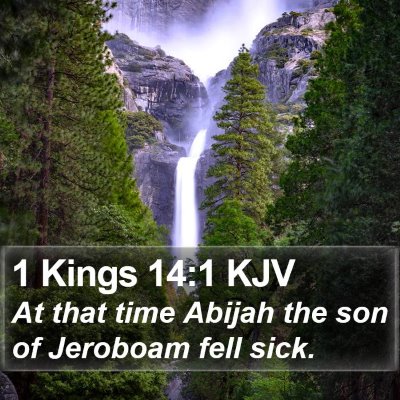 1 Kings 14:1 KJV Bible Verse Image