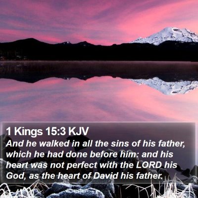 1 Kings 15:3 KJV Bible Verse Image