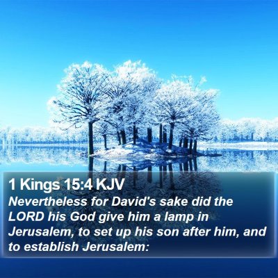 1 Kings 15:4 KJV Bible Verse Image