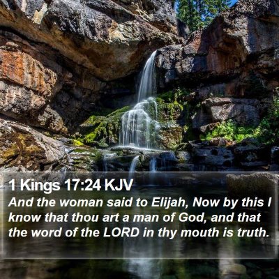 1 Kings 17:24 KJV Bible Verse Image