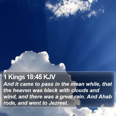 1 Kings 18:45 KJV Bible Verse Image