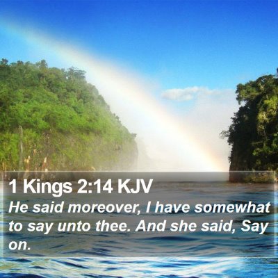 1 Kings 2:14 KJV Bible Verse Image