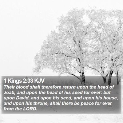 1 Kings 2:33 KJV Bible Verse Image
