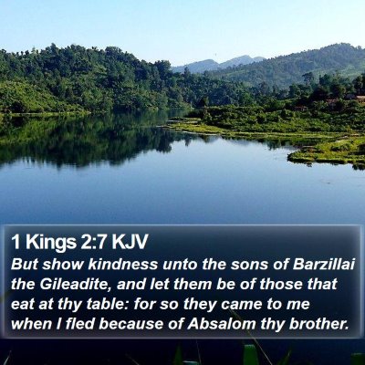 1 Kings 2:7 KJV Bible Verse Image