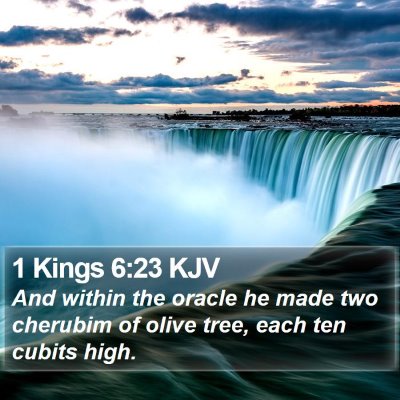 1 Kings 6:23 KJV Bible Verse Image