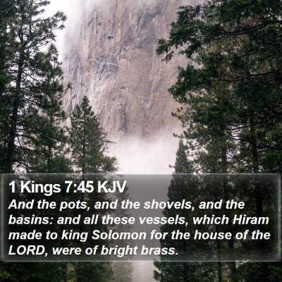 1 Kings 7:45 KJV Bible Verse Image