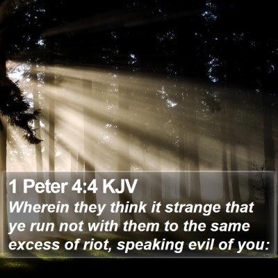 1 Peter 4:4 KJV Bible Verse Image