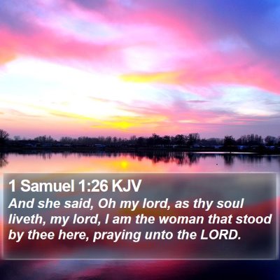 1 Samuel 1:26 KJV Bible Verse Image
