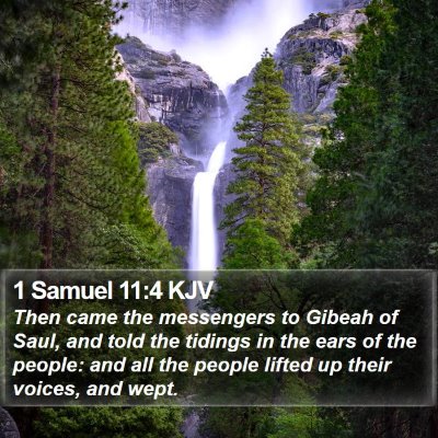 1 Samuel 11:4 KJV Bible Verse Image