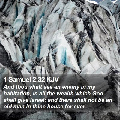 1 Samuel 2:32 KJV Bible Verse Image