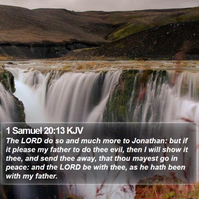 1 Samuel 20:13 KJV Bible Verse Image
