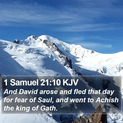 1 Samuel 21:10 KJV Bible Verse Image