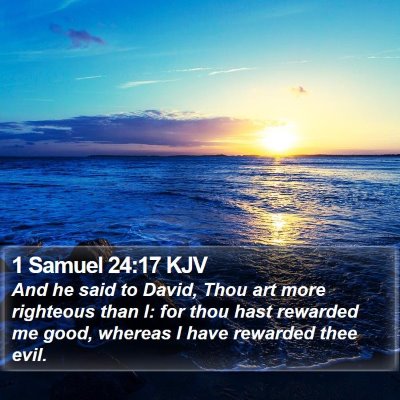 1 Samuel 24:17 KJV Bible Verse Image