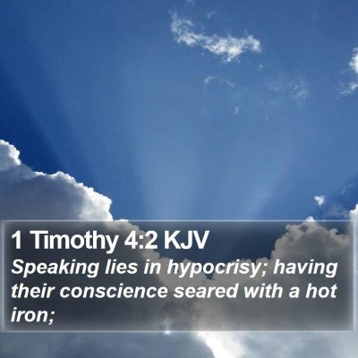1 Timothy 4:2 KJV Bible Verse Image