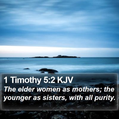 1 Timothy 5:2 KJV Bible Verse Image