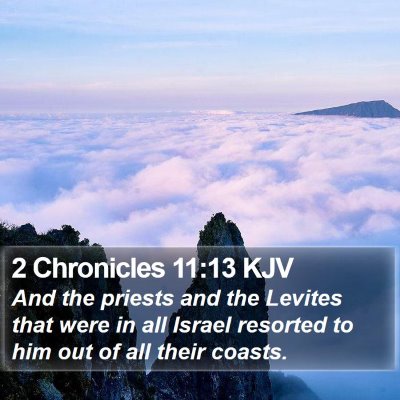 2 Chronicles 11:13 KJV Bible Verse Image