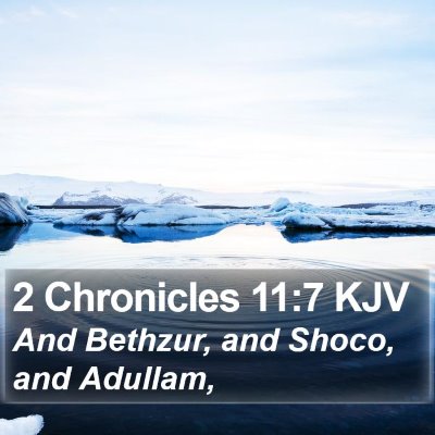 2 Chronicles 11:7 KJV Bible Verse Image