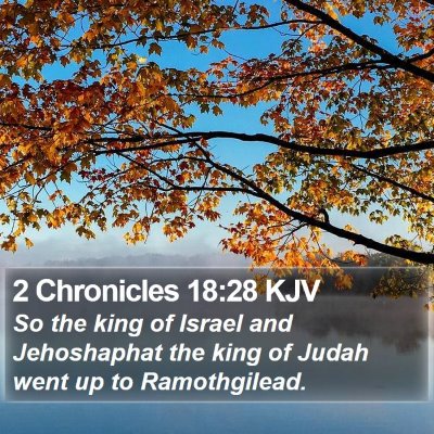 2 Chronicles 18:28 KJV Bible Verse Image