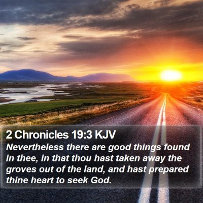 2 Chronicles 19:3 KJV Bible Verse Image